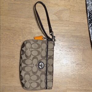 Coach Wristlet Clutch